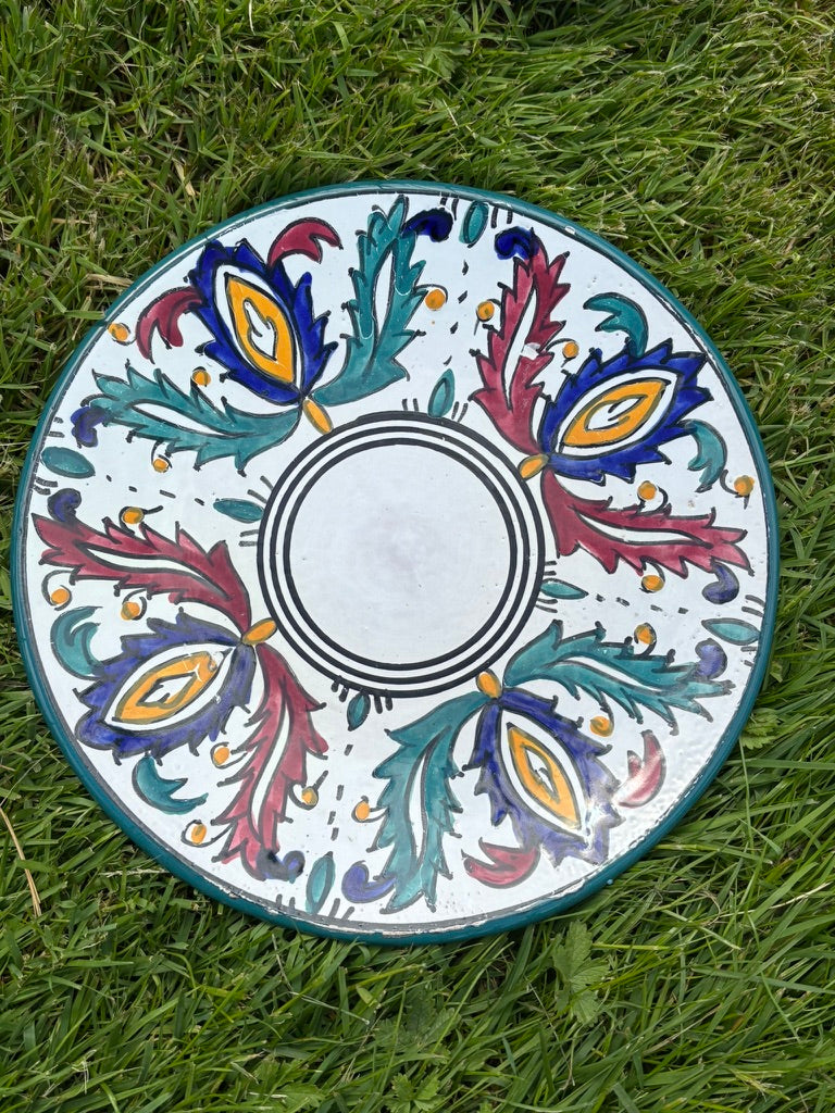 Assiette murale marocaine