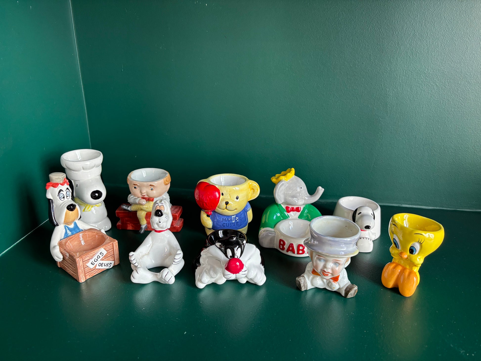 Coquetiers vintage pour enfants