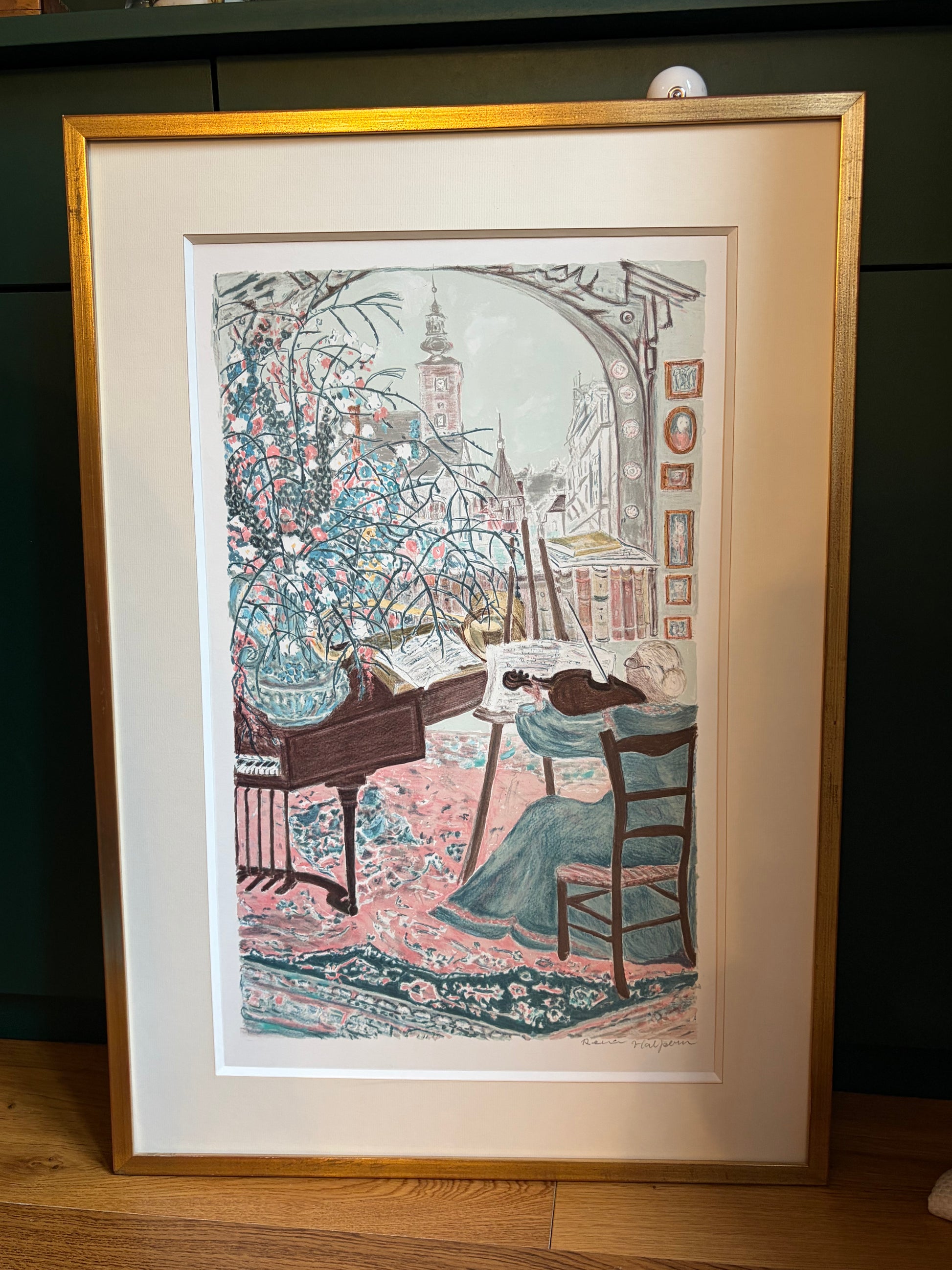 Renée Halpern, Le salon de musique