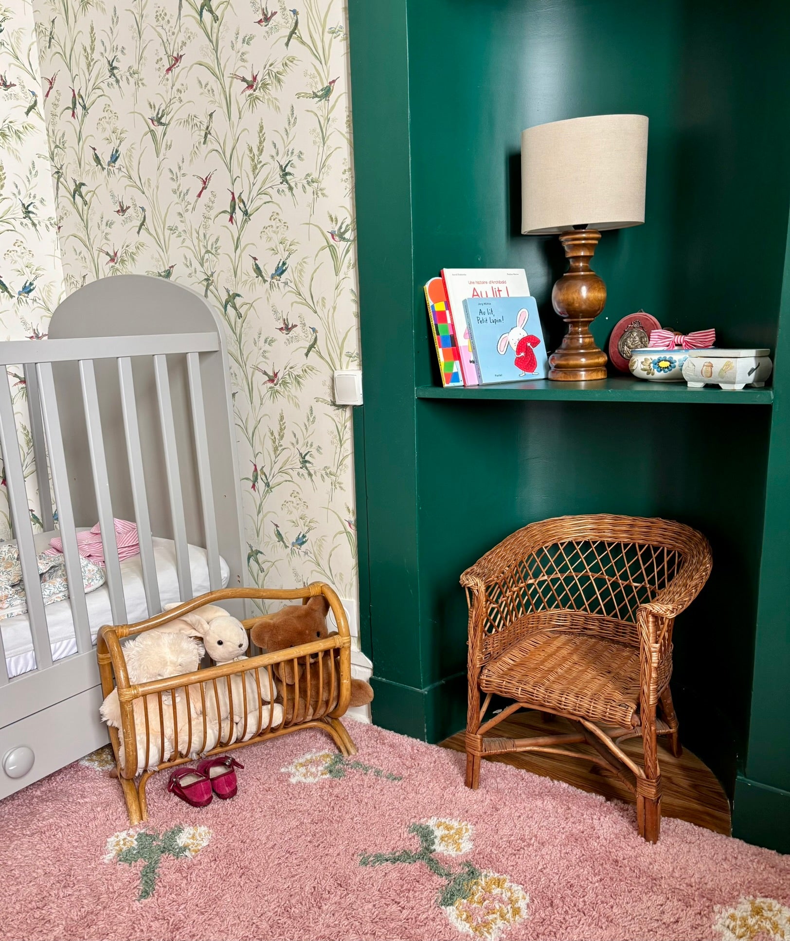 Fauteuil enfant en rotin