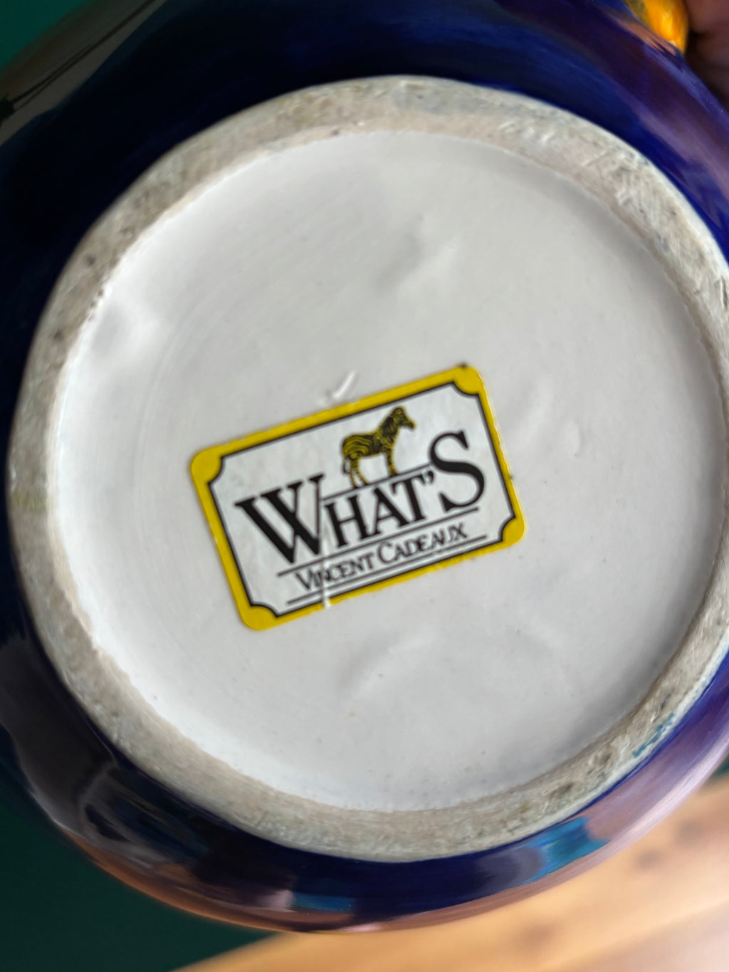 What's, pichet en céramique