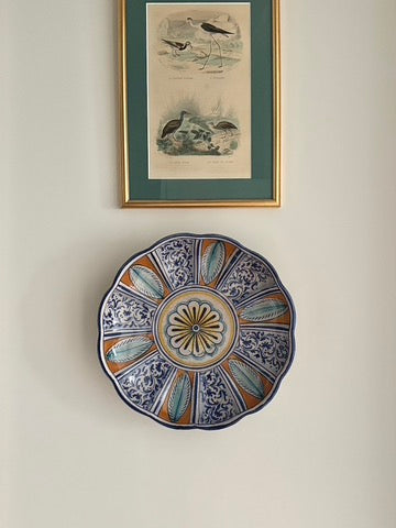 Deruta, assiette murale