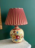 Pied de lampe en céramique peint à la main
