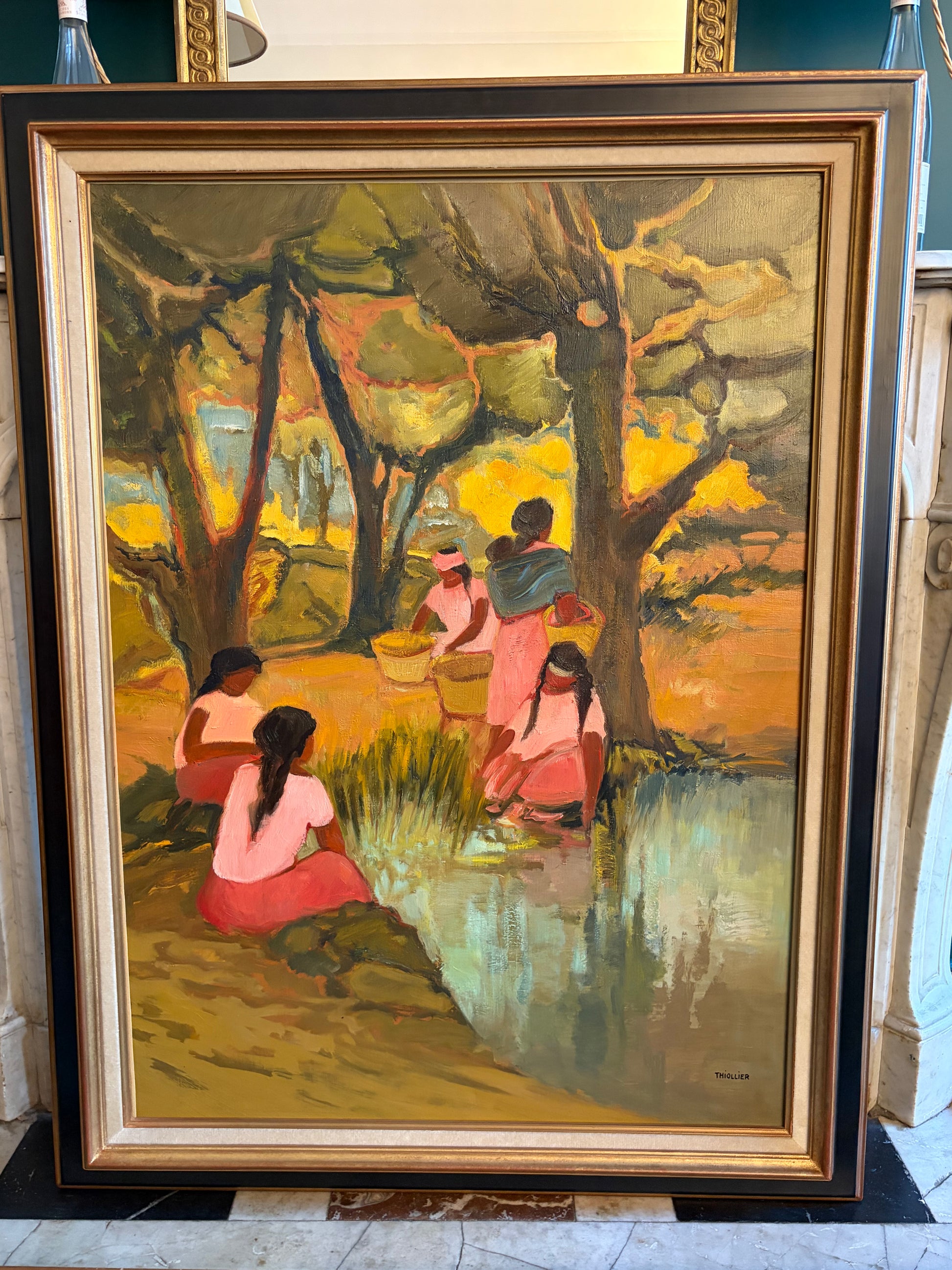 Eliane Thiollier (1926-1989), Indiennes au Yucatán