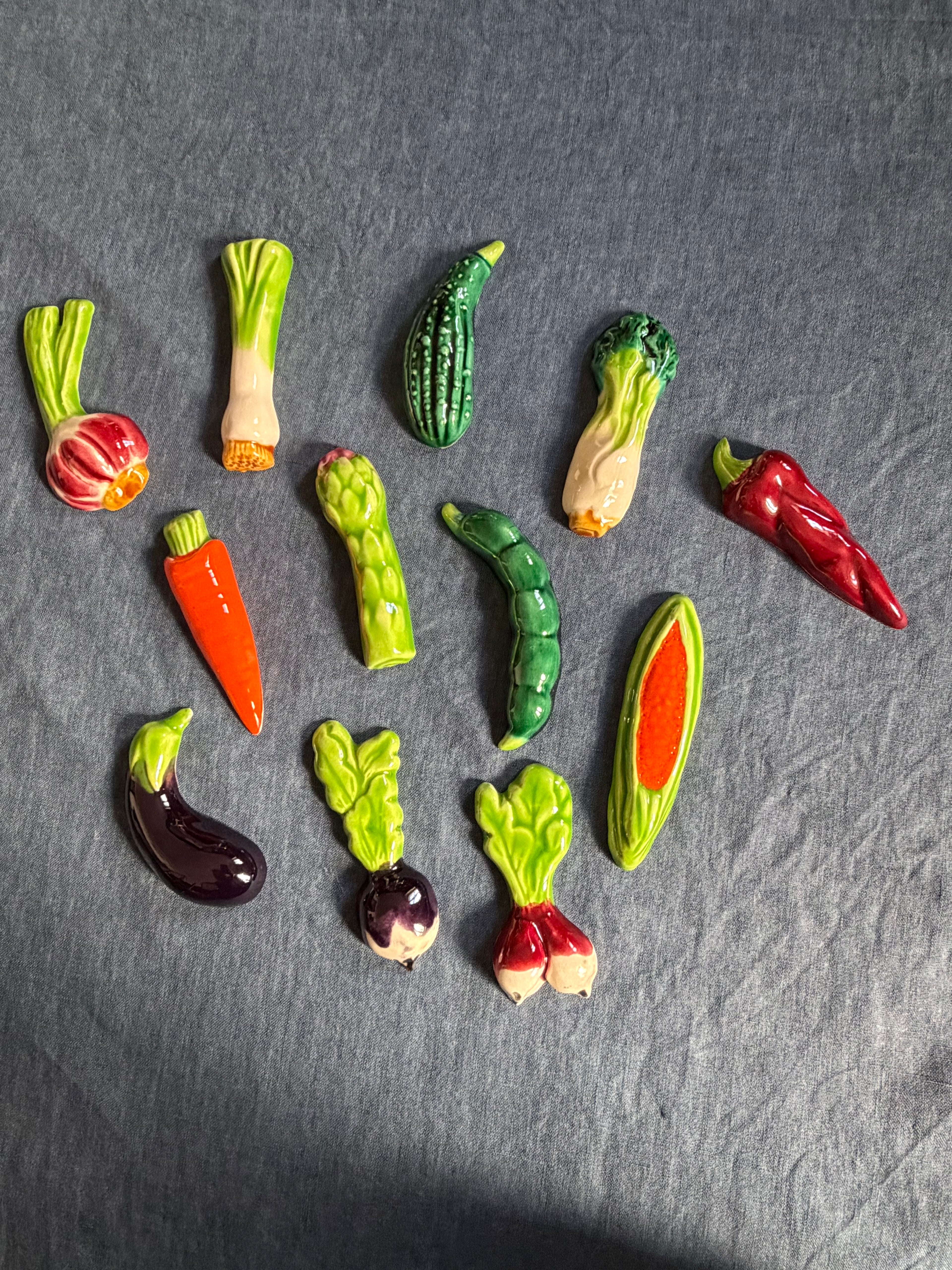 Porte-couteaux légumes, Vallauris