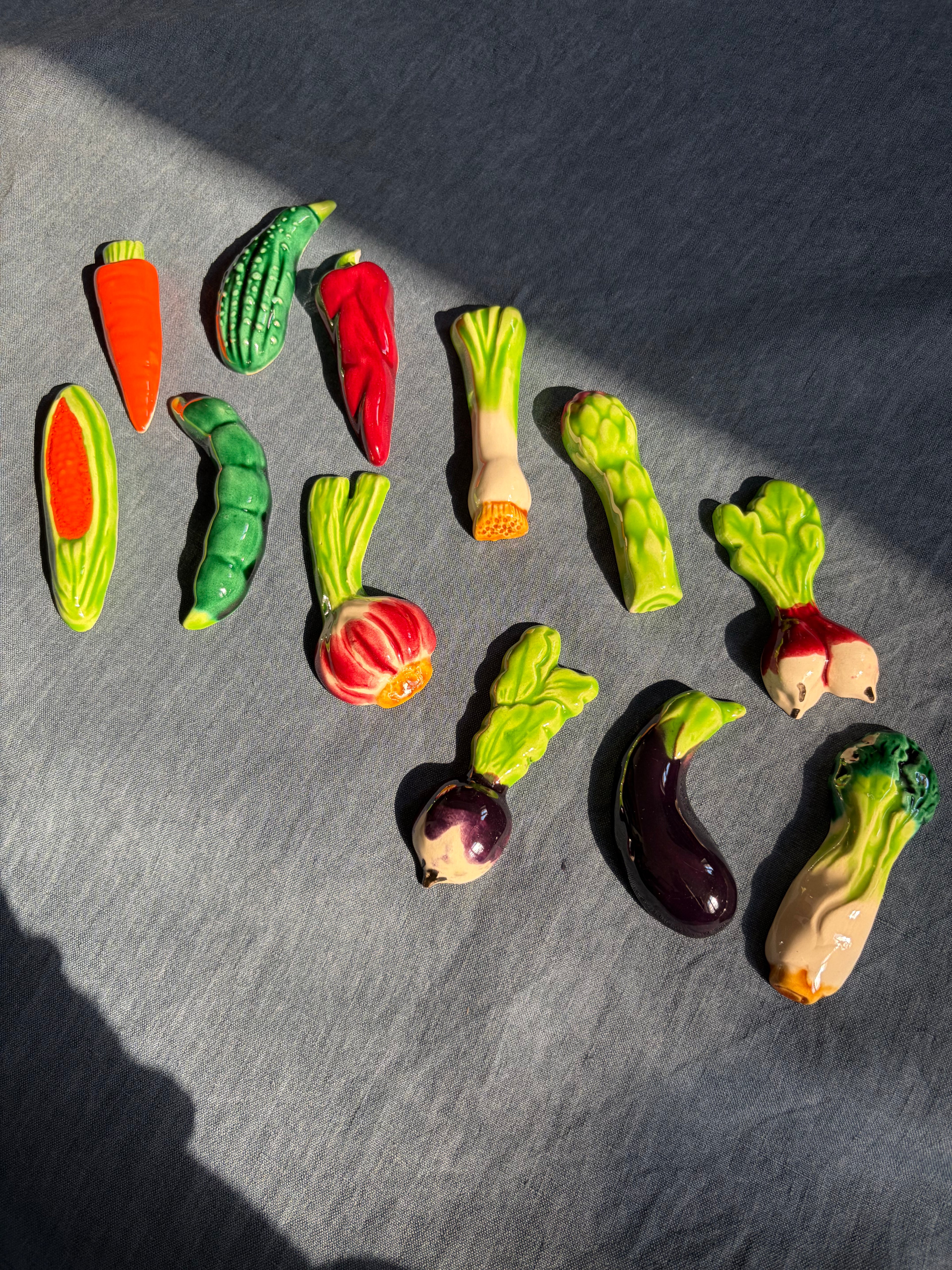Porte-couteaux légumes, Vallauris