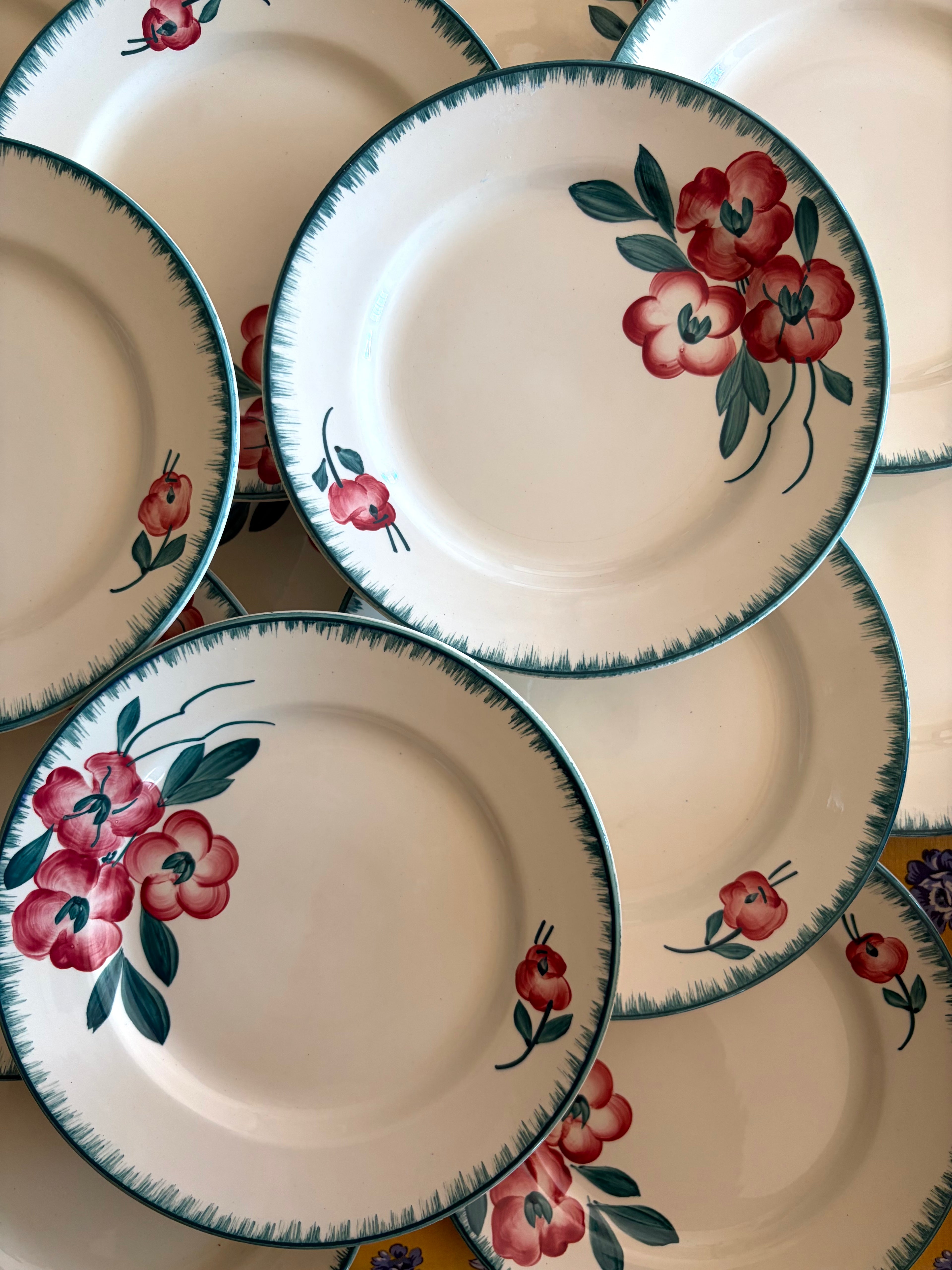 Assiettes à dessert