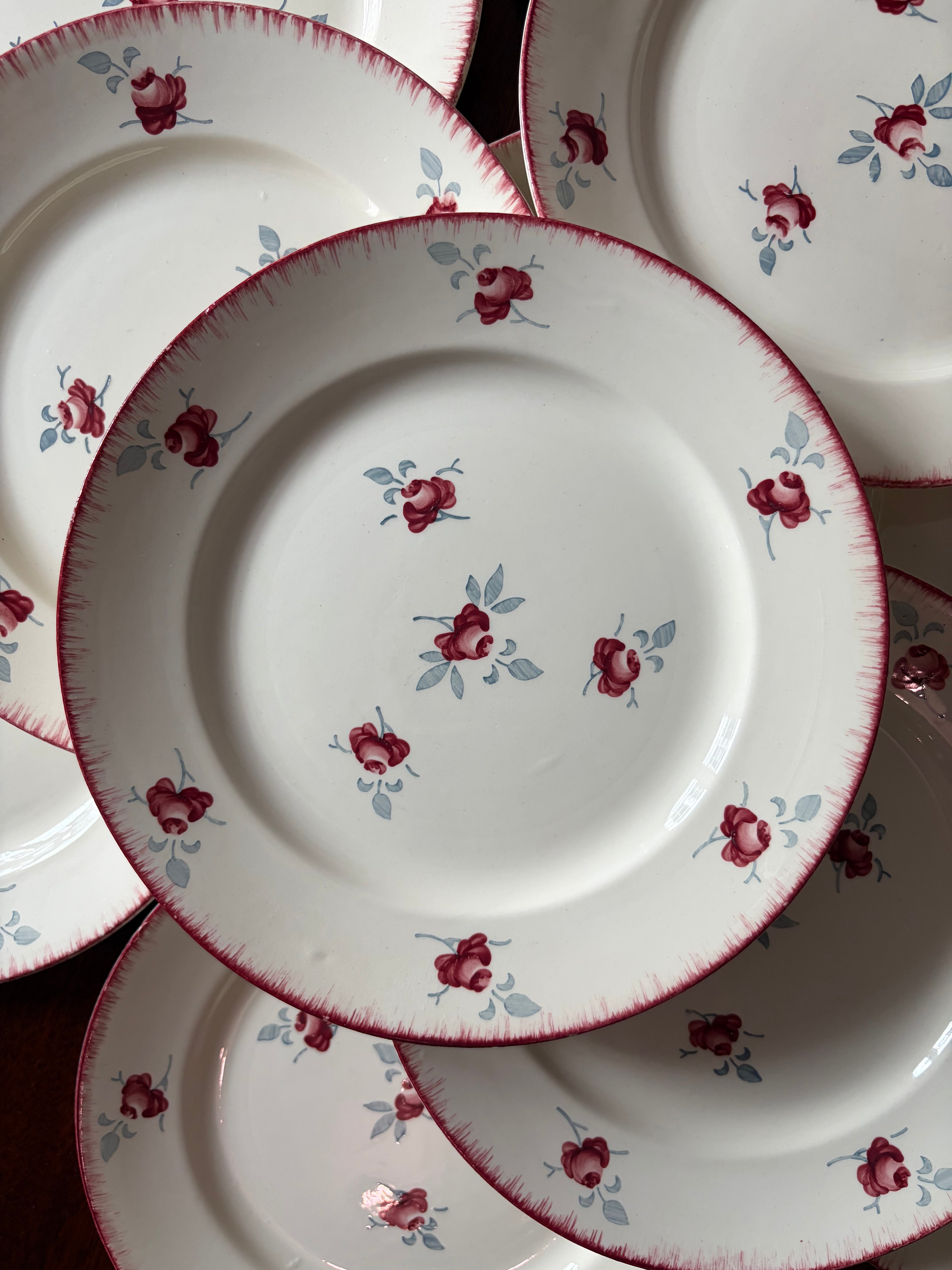 Assiettes Lunéville modèle "Senlis"