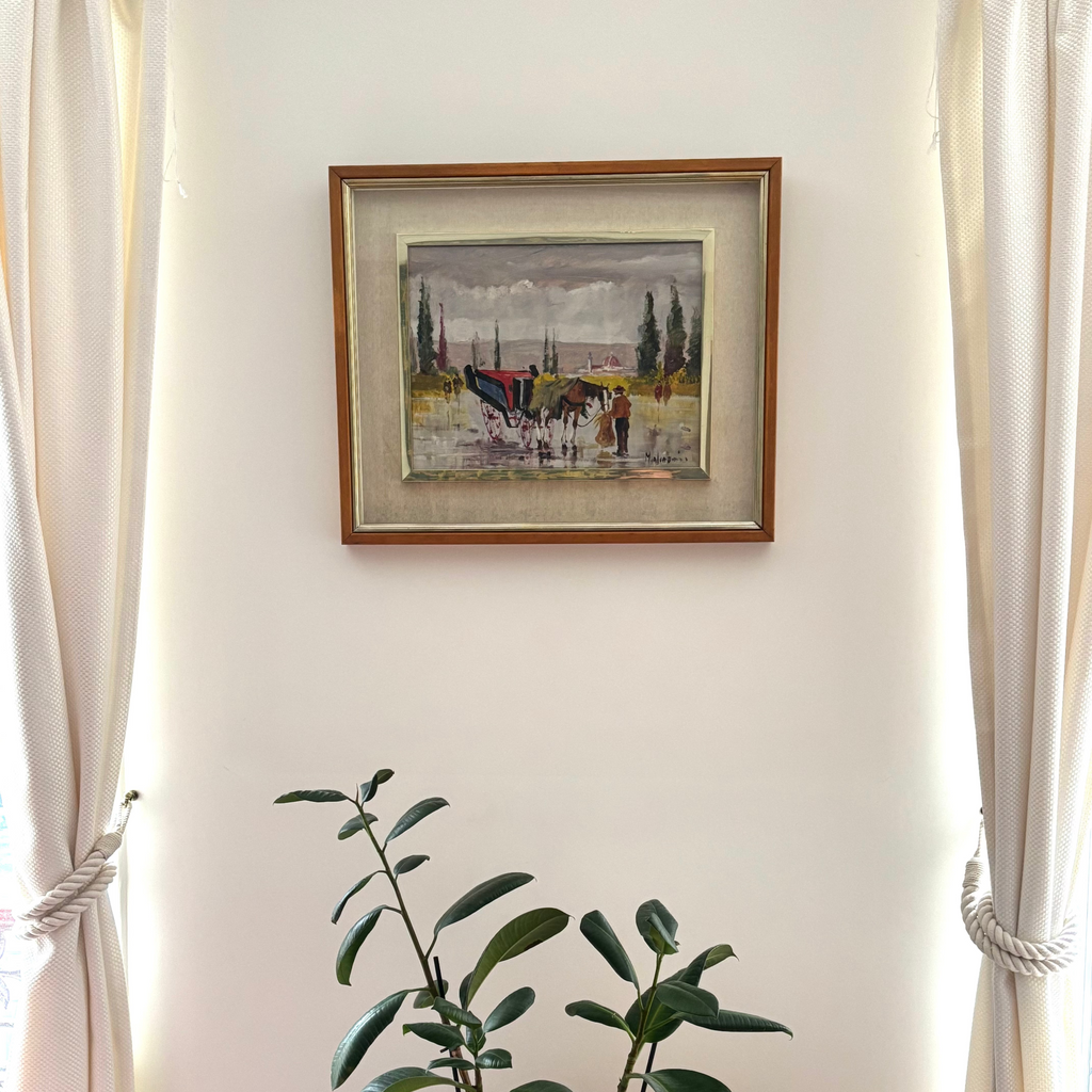 Ecole italienne du XXème siècle - Fiaccheraio a Firenze