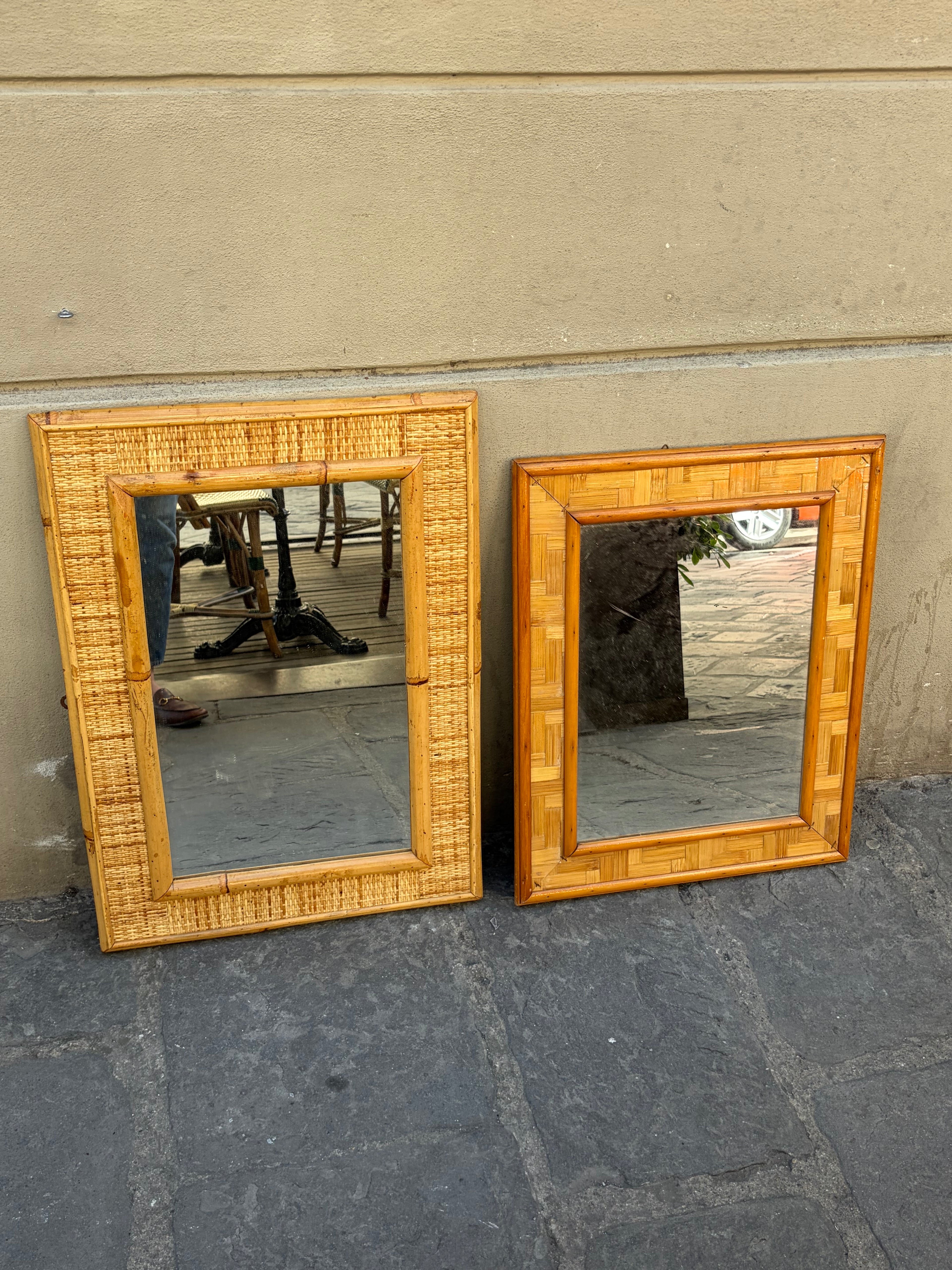 Grand miroir vintage