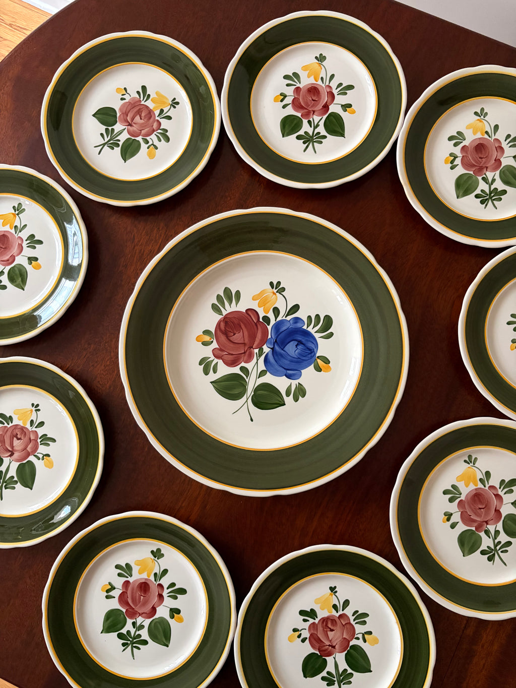 Service à dessert "Bauernblume", Villeroy & Boch