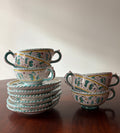 Deruta, set de six tasses