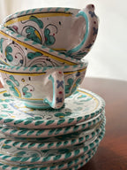 Deruta, set de six tasses