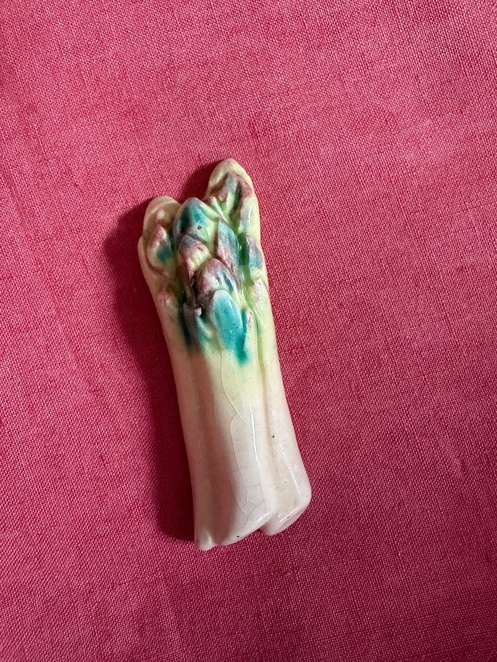 Porte couteaux légumes en barbotine