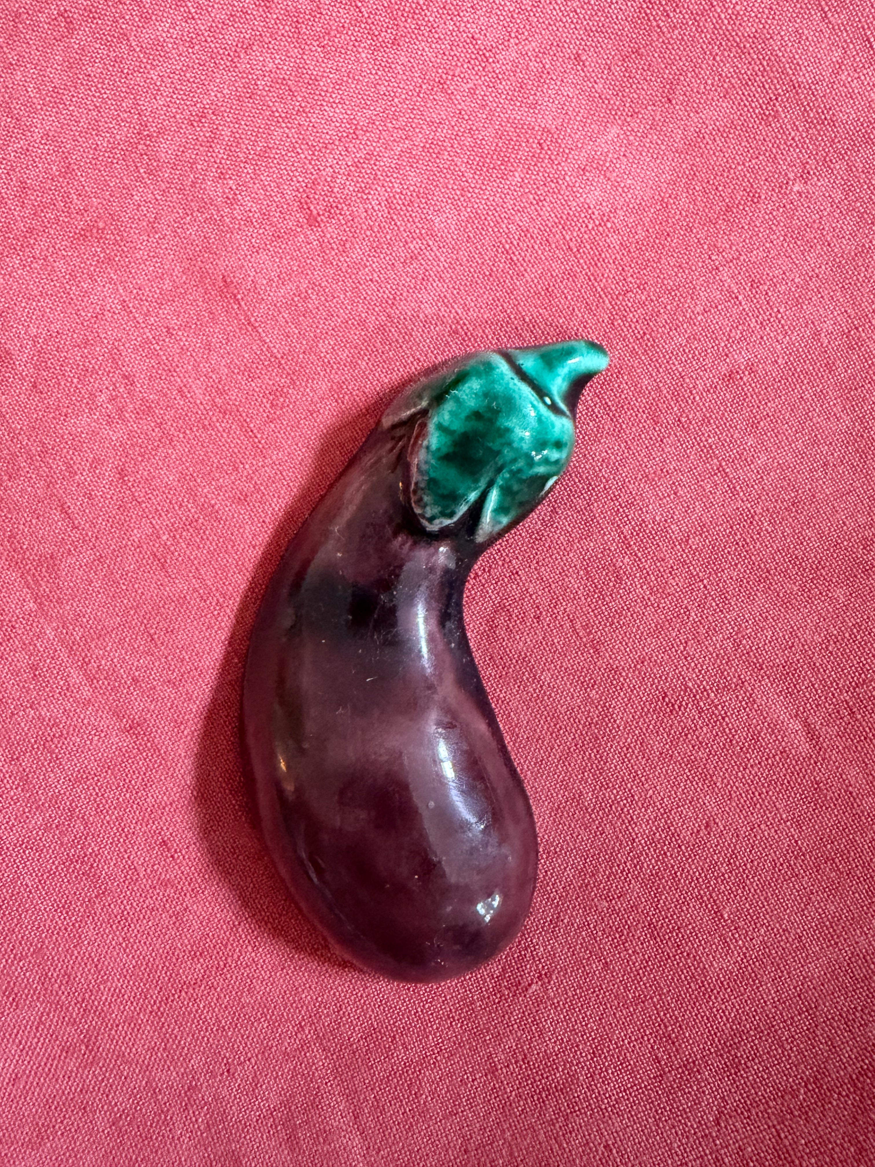 Porte couteaux légumes en barbotine