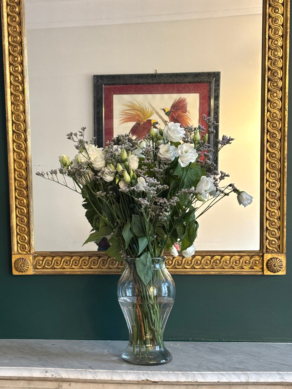 Vase en verre soufflé