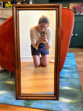 Miroir en bambou