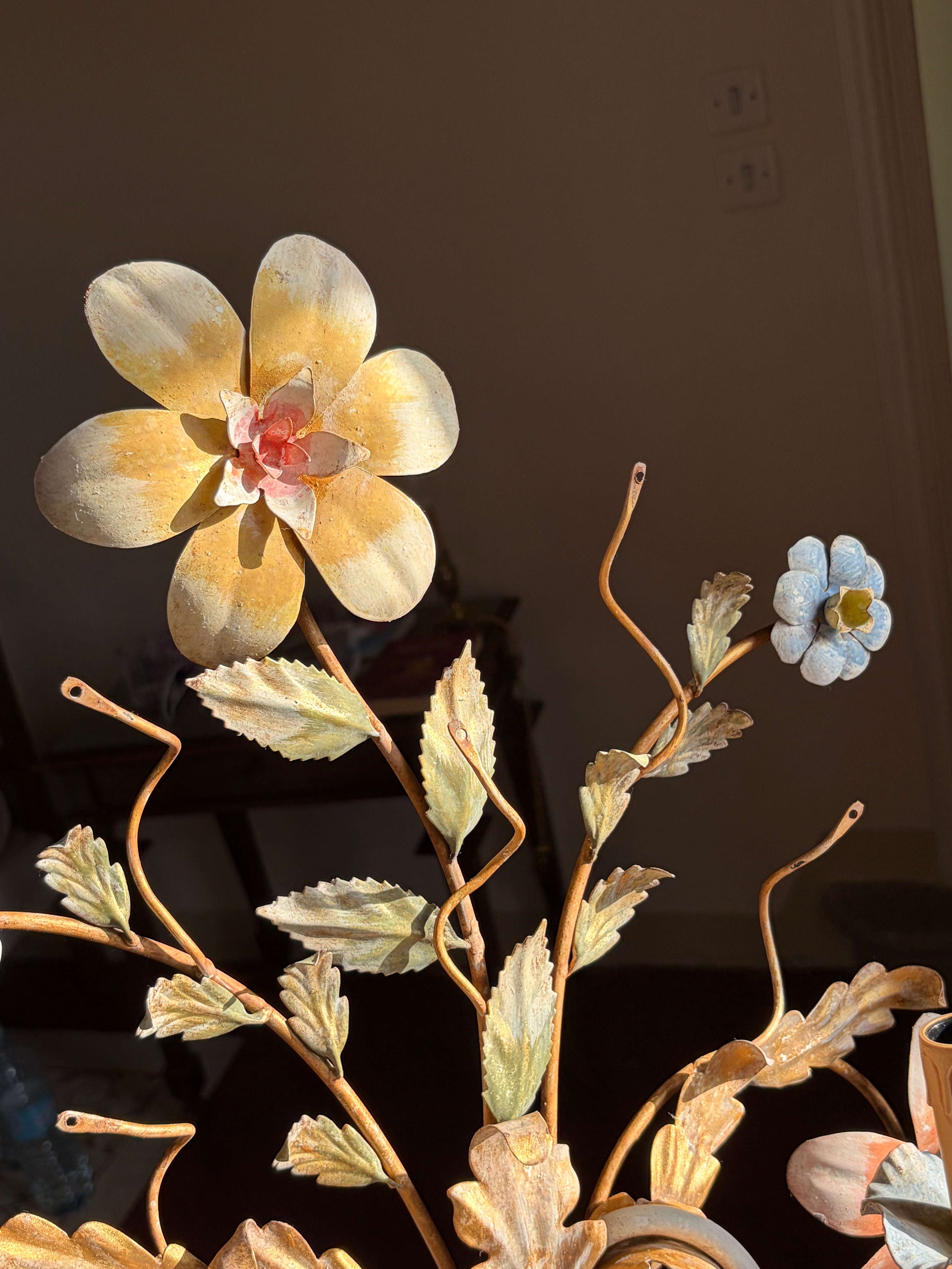 Applique murale bouquet de fleurs