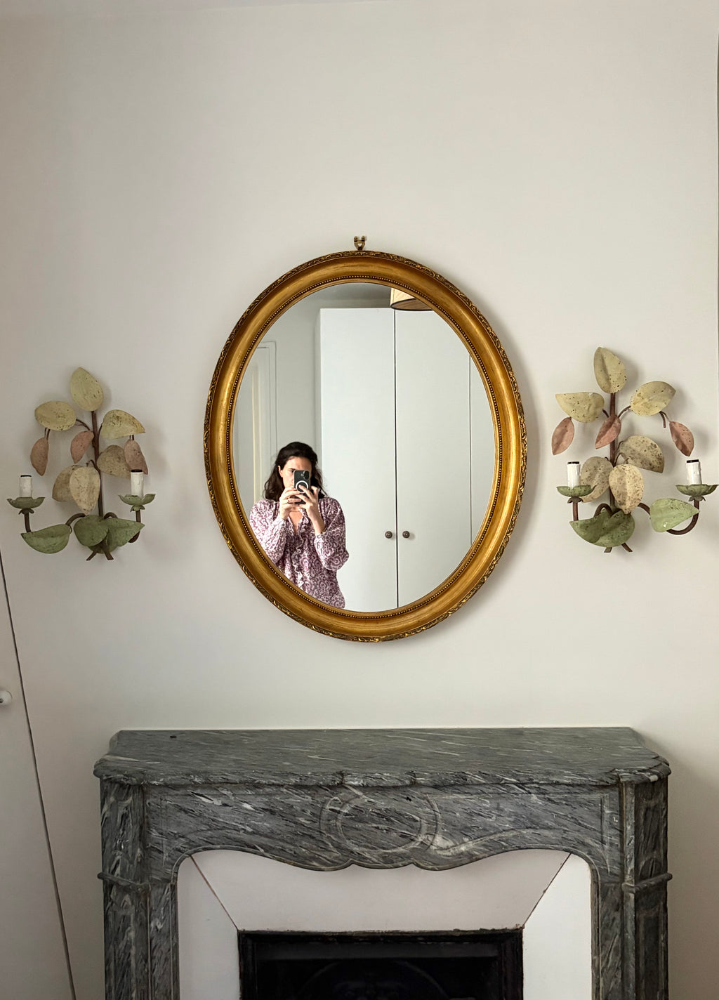 Paire d'appliques vintage
