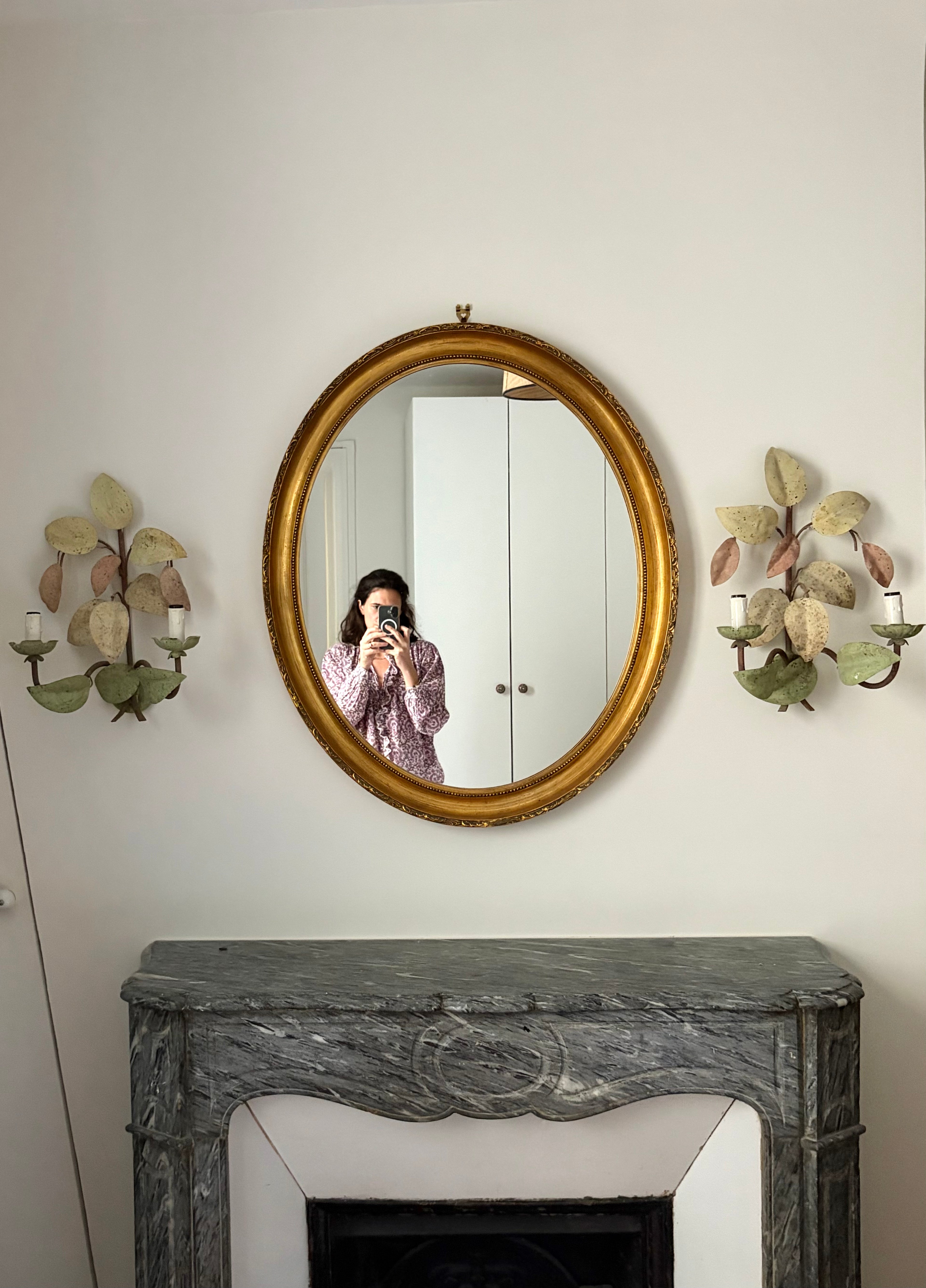 Paire d'appliques vintage