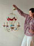 Lustre montgolfière
