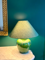 Lampe peinte à la main