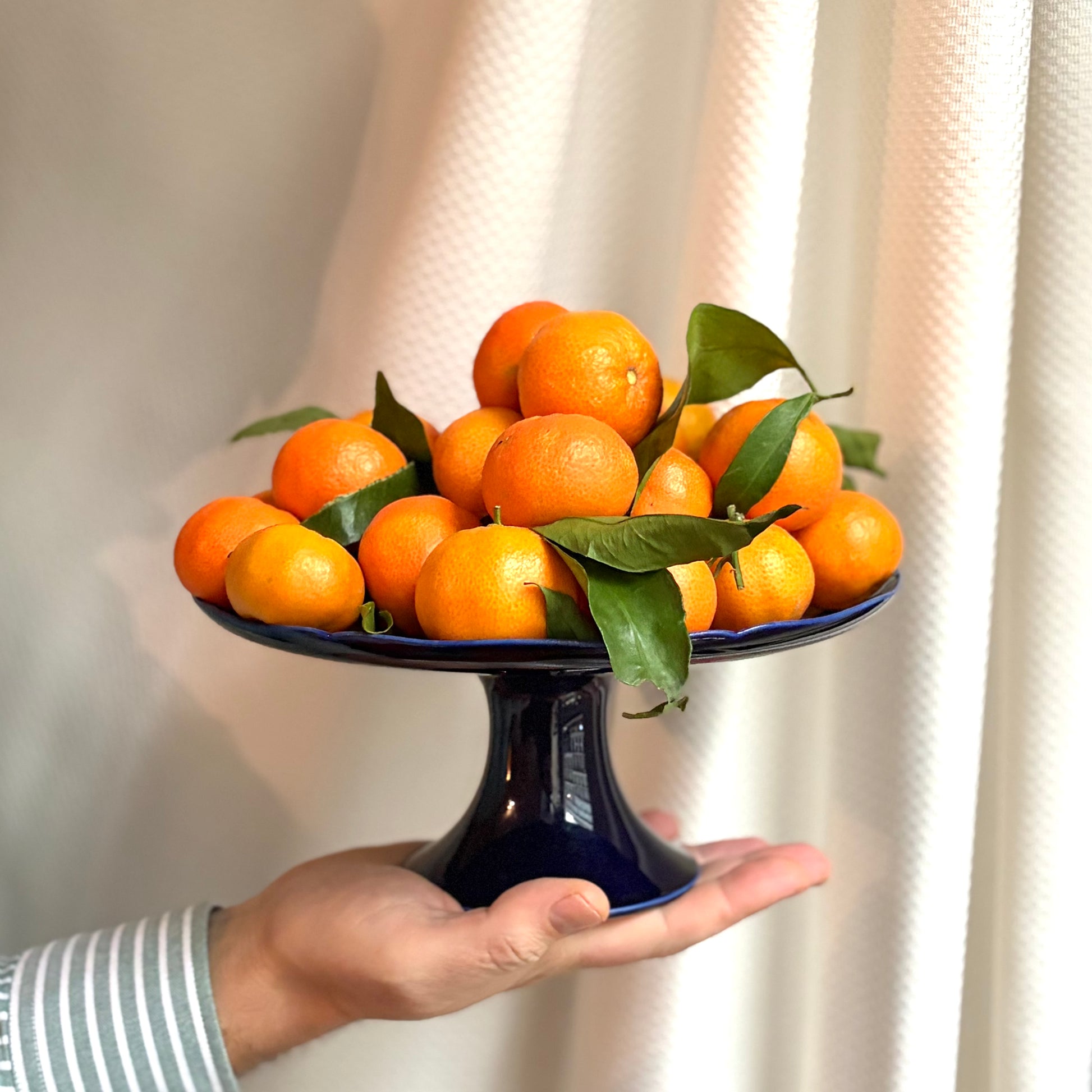 Sèvres, coupe sur piédouche en porcelaine