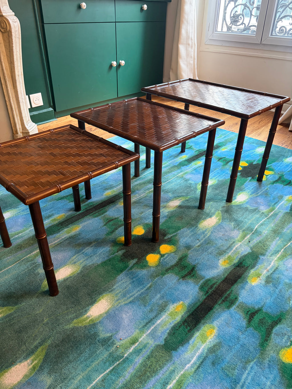 Tables gigognes en bambou