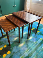Tables gigognes en bambou