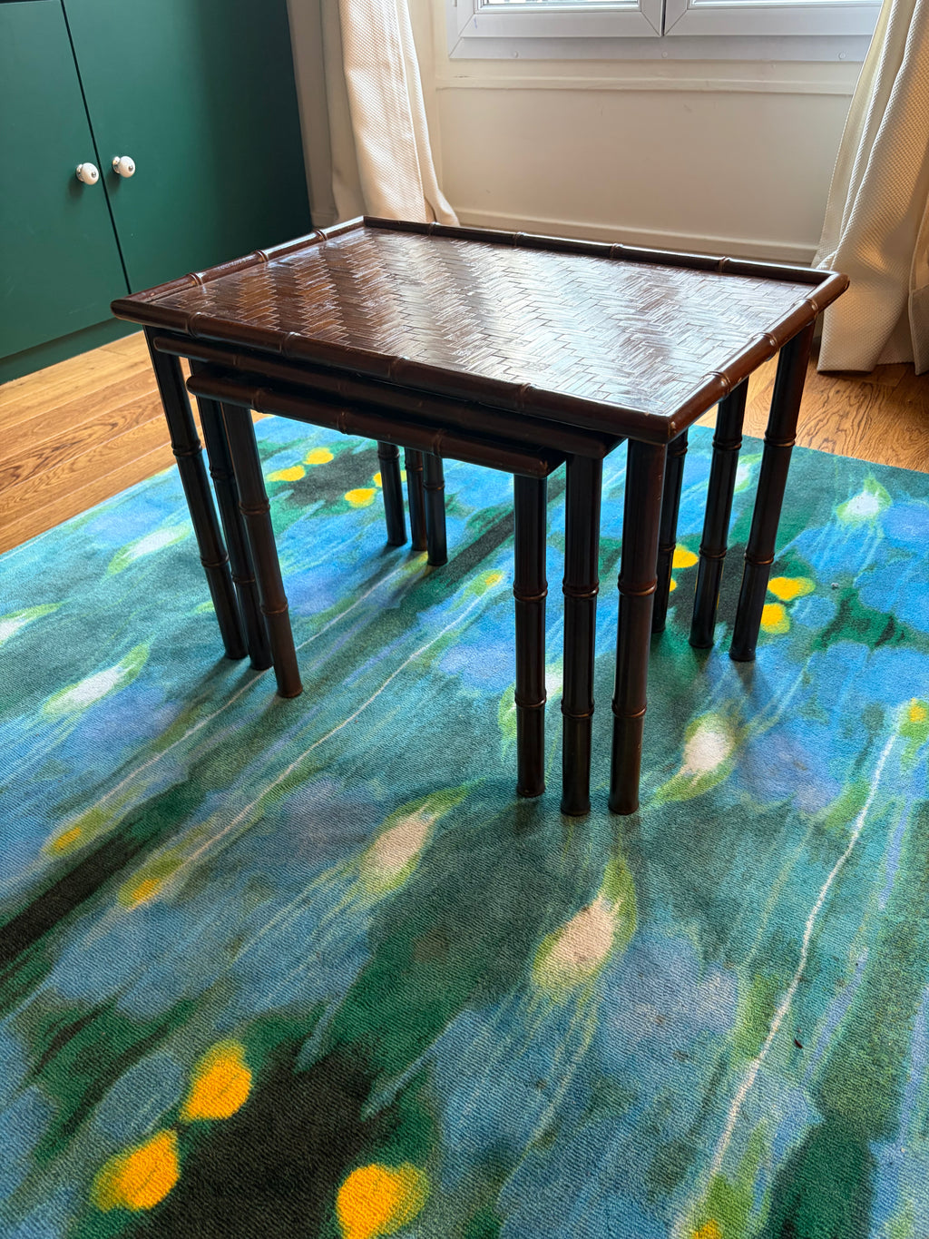 Tables gigognes en bambou