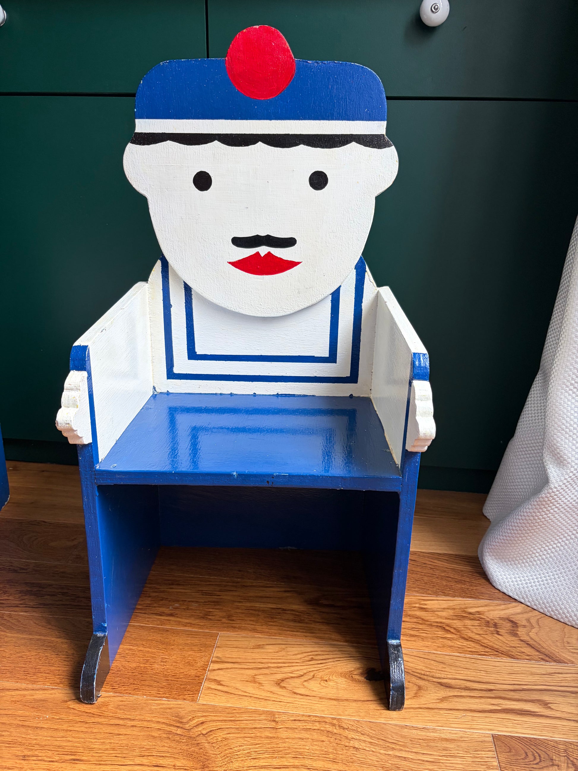 Paire de fauteuils enfant marinier