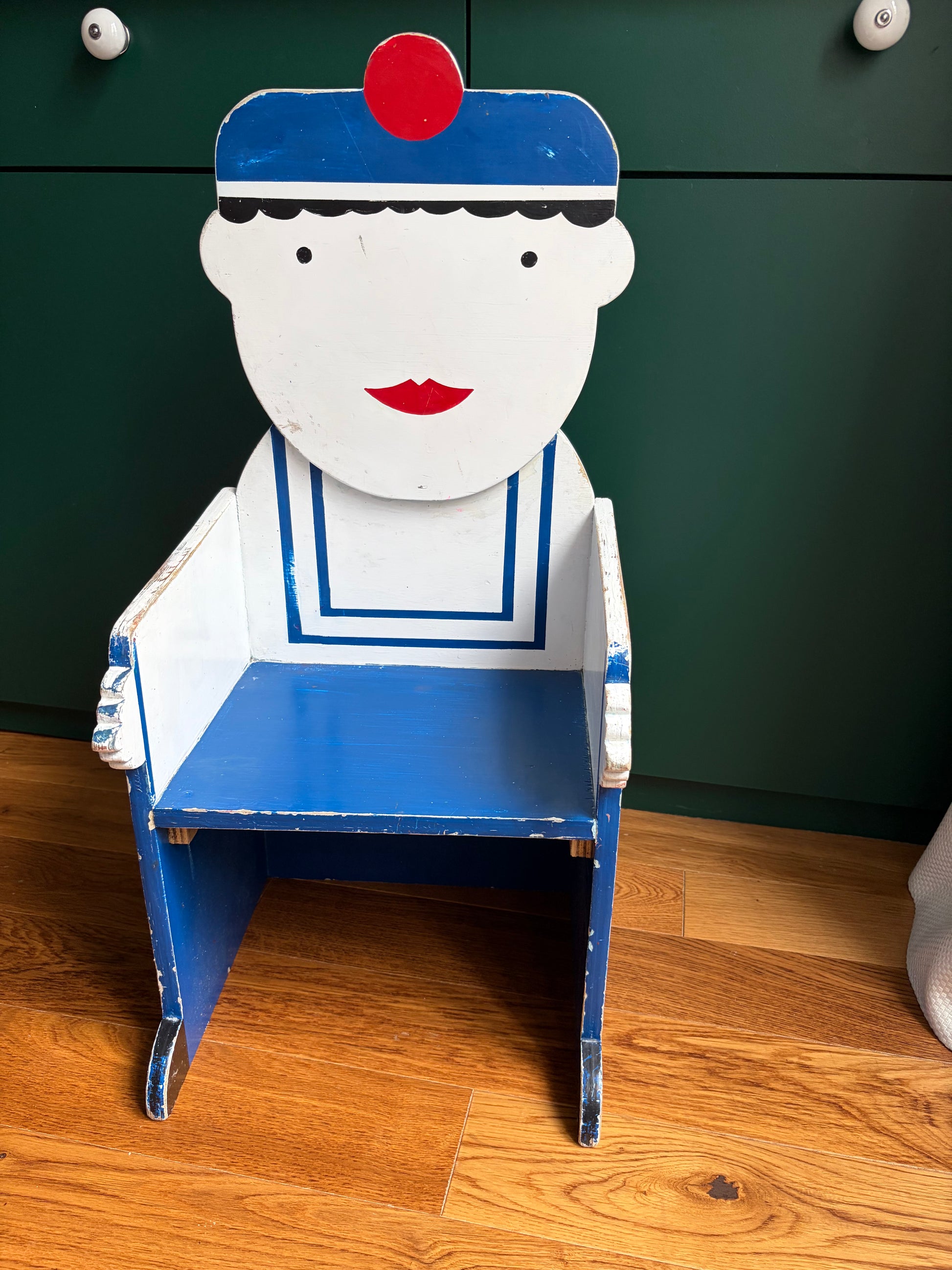 Paire de fauteuils enfant marinier