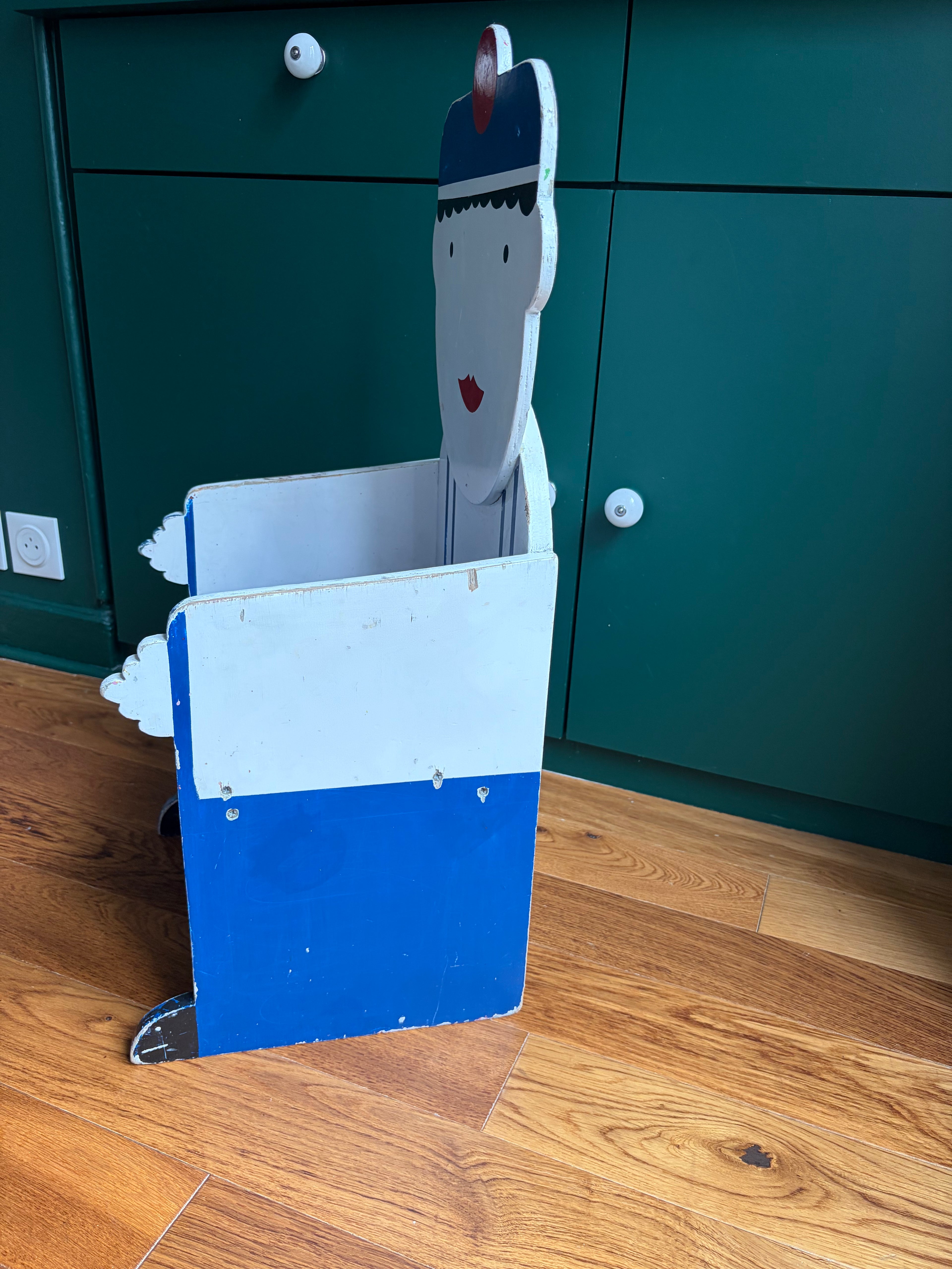 Paire de fauteuils enfant marinier